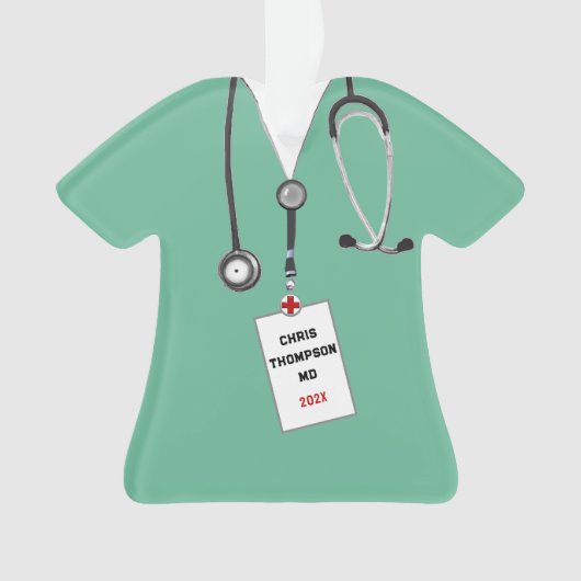 博士卒業記念 オーナメント (正面)