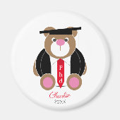 博士博士の哲学博士の贈り物おめでとうございます マグネット (正面)