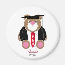 博士博士の哲学博士の贈り物おめでとうございます マグネット