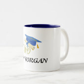 博士博士後期課程おめでとう ツートーンマグカップ (正面右)