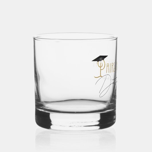 博士号を持つ医師とうまく組み合わせる ウイスキーグラス