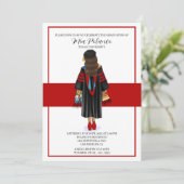 博士号ラテンアメリカ系女性卒業 招待状 (スタンド正面)