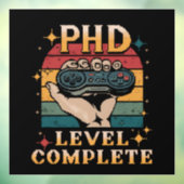 博士号レベル卒業博士号ゲームの完了 ウィンドウサイン (シート3)