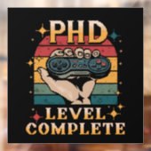 博士号レベル卒業博士号ゲームの完了 ウィンドウサイン (シート2)