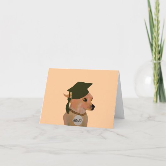 博士号卒業カード カード (裏面)