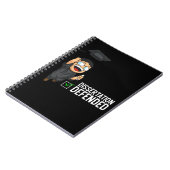 博士号卒業論文ディセーション防衛博士号 ノートブック (左側)