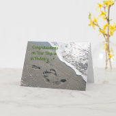 博士号取得おめでとうございます カード (黄色い花)