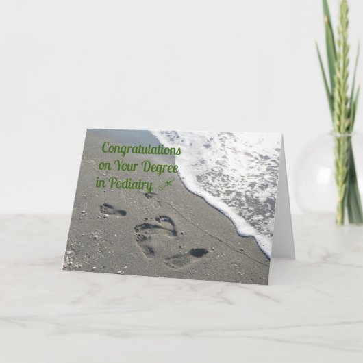 博士号取得おめでとうございます カード (正面)