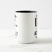 博士号取得おめでとう カスタムデザイン マグカップ (中央)