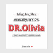 博士号取得の実際―それはユーモアの博士なのだ シール (シート)