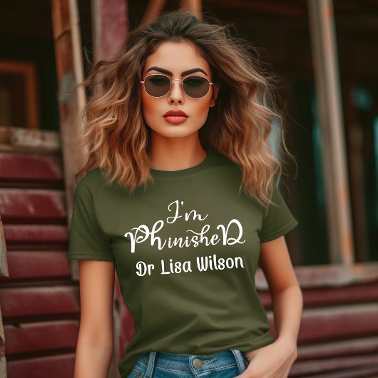 博士号取得祝い Tシャツ
