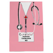 博士号取得 ミディアムペーパーバッグ (裏面)