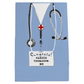 博士号取得 ミディアムペーパーバッグ (裏面)