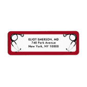 博士号取得 ラベル (正面)