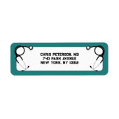 博士号取得 ラベル (正面)