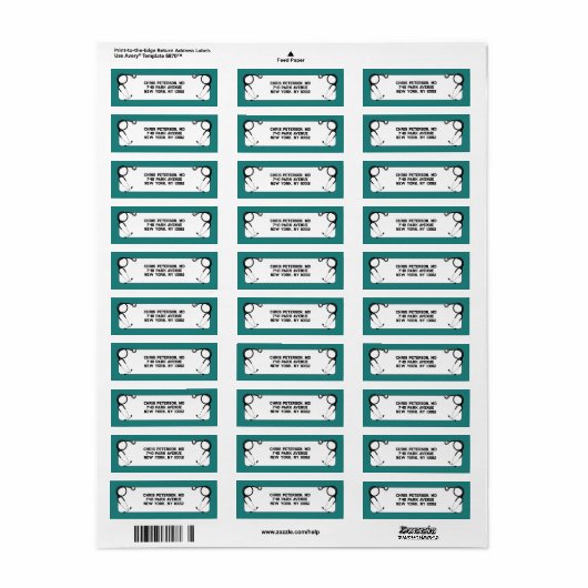 博士号取得 ラベル (フルシート)