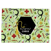 博士号取得 ラージペーパーバッグ (裏面)