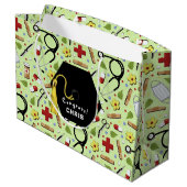 博士号取得 ラージペーパーバッグ (裏面アングル)