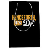 博士後期博士後期博士号 ミディアムペーパーバッグ (正面)