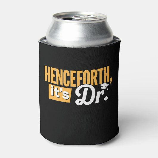 博士後期博士後期博士号 缶クーラー (缶正面)