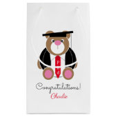 博士後期博士慶喜のクマ スモールペーパーバッグ (裏面)