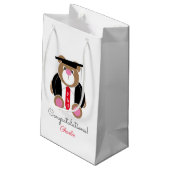 博士後期博士慶喜のクマ スモールペーパーバッグ (裏面アングル)