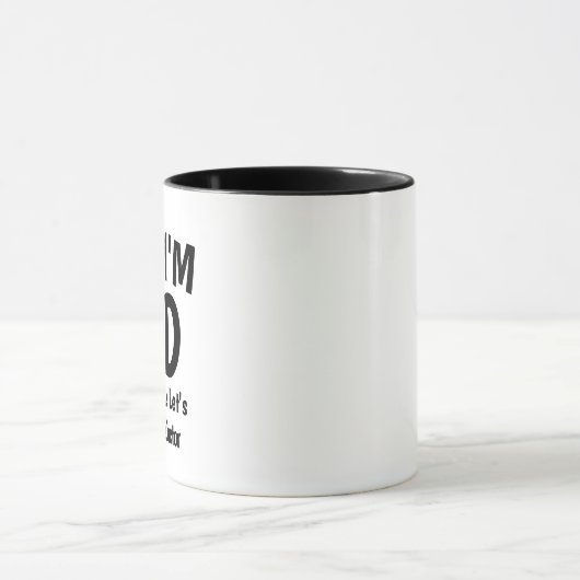 博士後期課程の卒業マグ | うぬぼれたドクターユーモア マグカップ (中央)