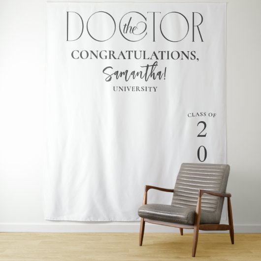 博士後期課程の卒業写真の背景 タペストリー (インサイチュ)