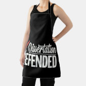 博士後期課程の卒業生を弁護 エプロン (インサイチュ)