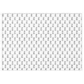 博士後期課程の卒業生ブラック テーブルクロス (正面(横))