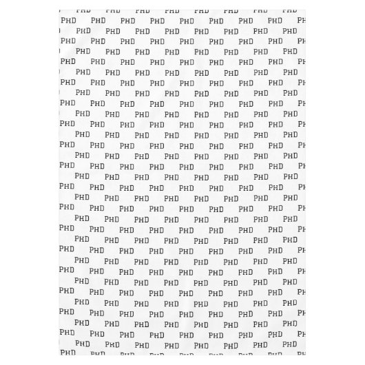 博士後期課程の卒業生ブラック テーブルクロス (正面)