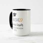 博士後期課程の卒業祝い2025博士後期課程の贈り物のために彼女のドキュメント マグカップ (正面左)