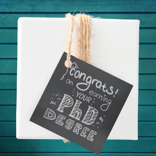 博士後期課程の卒業論文の防衛ギフトラベル フェイバータグ