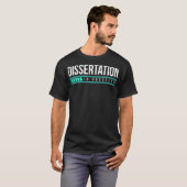 博士後期課程の学生博士課程の卒業式_49 Tシャツ (正面フル)