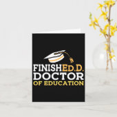 博士後期課程202 カード (黄色い花)