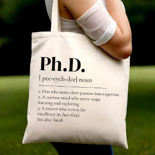 博士後期課程Phd卒業新博士課程学生 トートバッグ