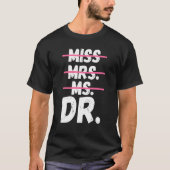 博士恋しく思博士 Tシャツ (正面)