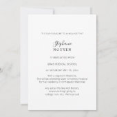 博士撮エレガント影院発表 招待状 (裏面)