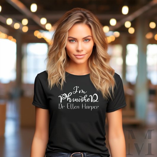 博士課程の卒業 Tシャツ