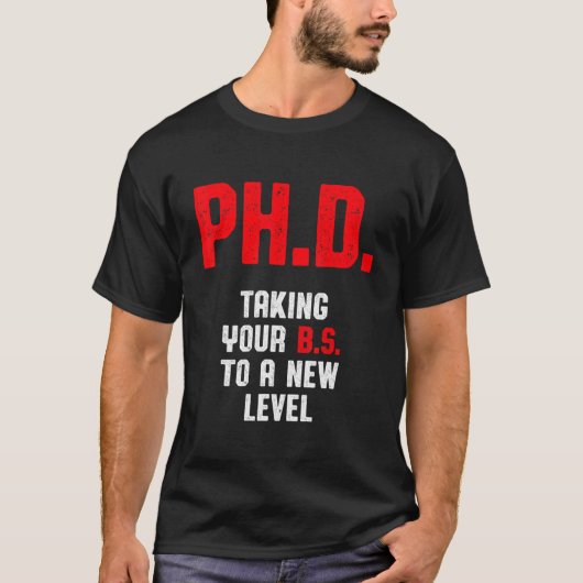 博士課程の学生 論文 博士号 卒業 2 Tシャツ (正面)