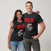 博士課程の学生 論文 博士号 卒業 2 Tシャツ (ユニセックス)