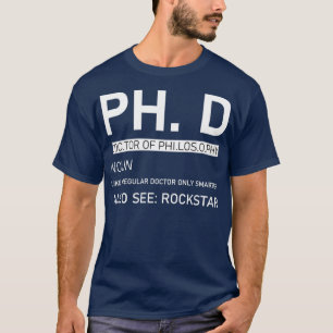 博士課程哲学5 Tシャツ