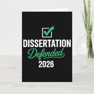 博士論文審査合格 2026年 PhD EdD 博士号 カード