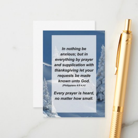 博士4:6心配なことは何もない。しかし全てに エンクロージャーカード (正面/裏面インサイチュ)