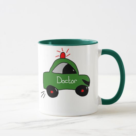 博士、家の中に！ マグカップ (右)
