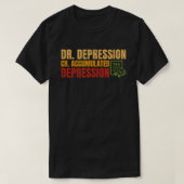 博士 Tシャツ (デザイン正面)