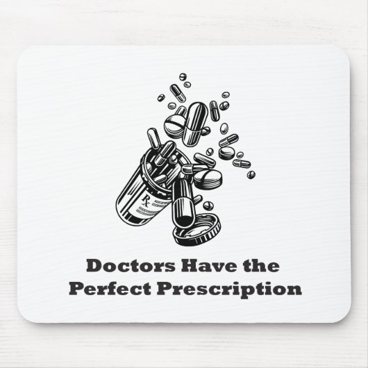 博士Have Perfect Prescription マウスパッド (正面)
