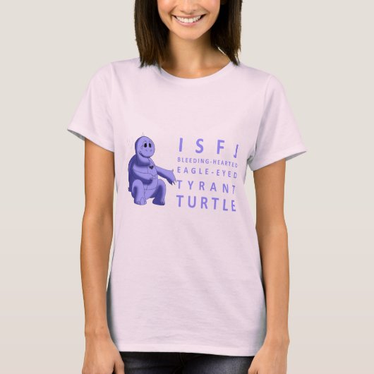 博愛主義者(ISFJ) Tシャツ (正面)