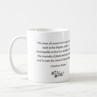 『博物学者になる予定の』シャーロット・メイソン・マグ コーヒーマグカップ