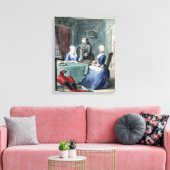 博物学者 キャンバスプリント (インサイチュ (リビング))